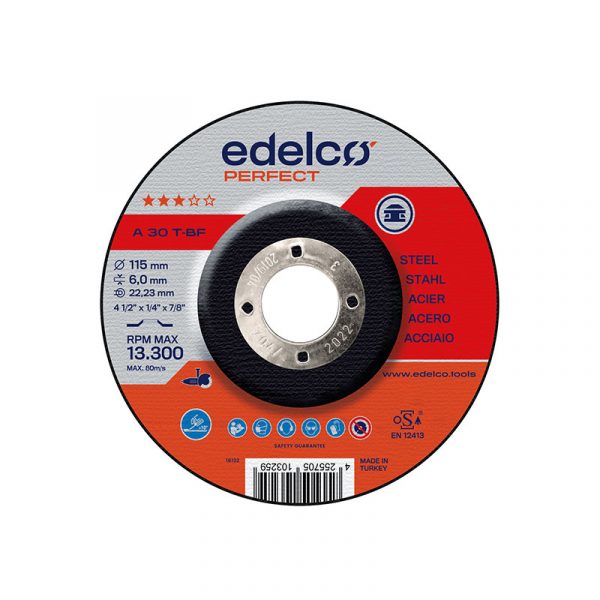 Disco de Corte Desbaste ED A 30 T125