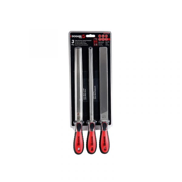 Juego 3 limas entrefino DOGHER TOOLS