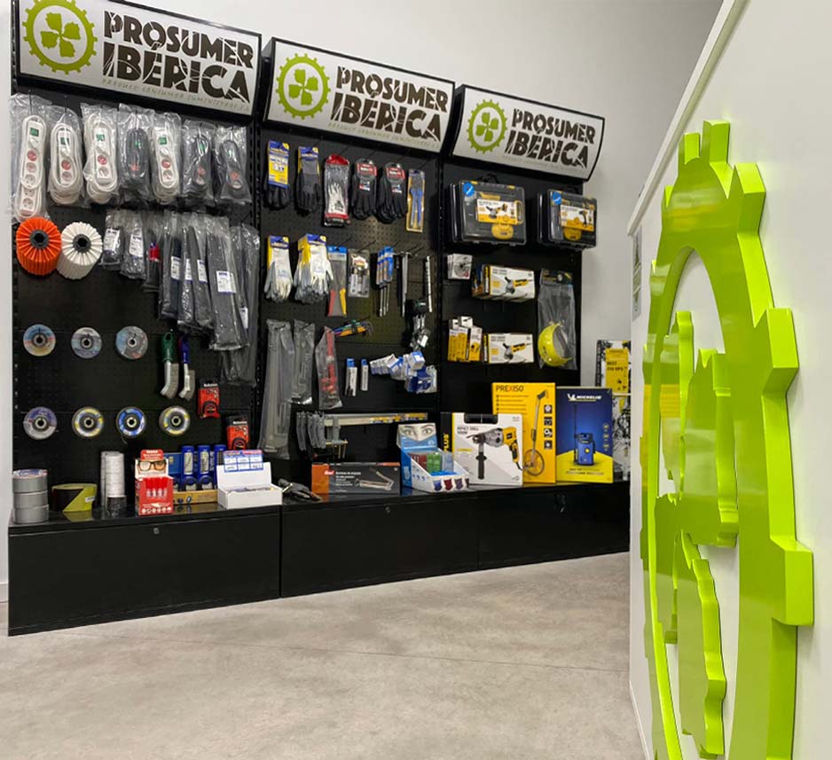 Todo en Herramientas. Prosumer Ibérica.